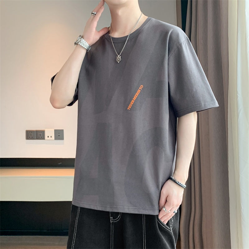 🔥READY STOCK🔥 t shirt Hitam cotton t shirt for men oversize baju t shirt