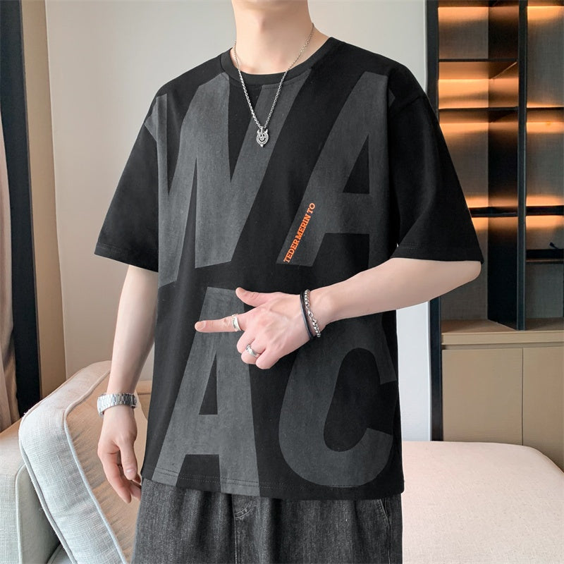 🔥READY STOCK🔥 t shirt Hitam cotton t shirt for men oversize baju t shirt